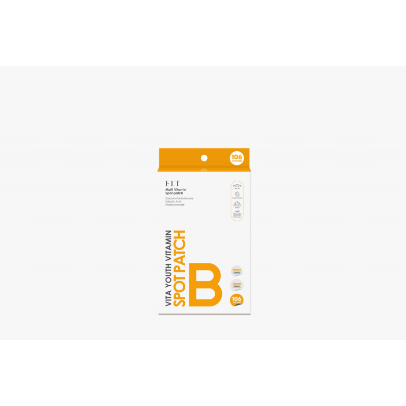 Pleistrai spuogams, 106 vnt., ELT Vita Youth Vitamin B Spot Patch