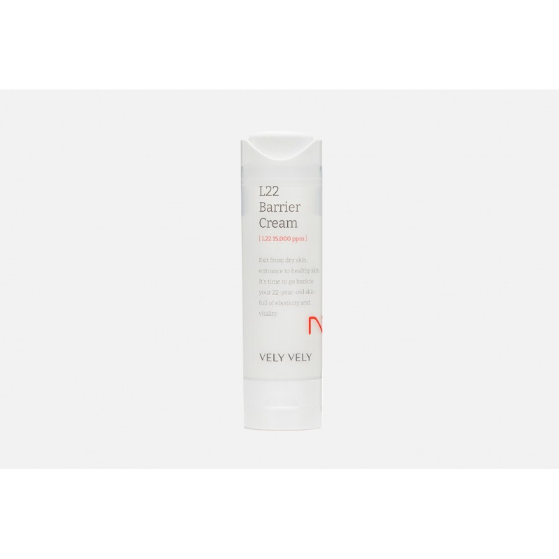 Odos barjerą atkuriantis veido kremas, 50 ml, Vely Vely L22 Barrier Cream